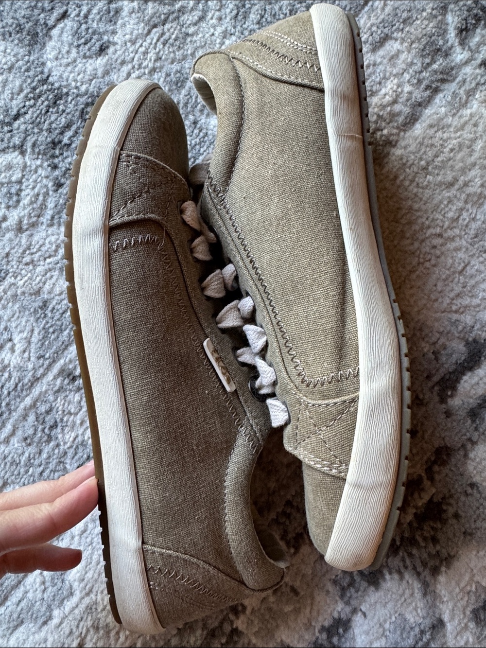 Taos Beige Sneakers - Picture 3 of 4
